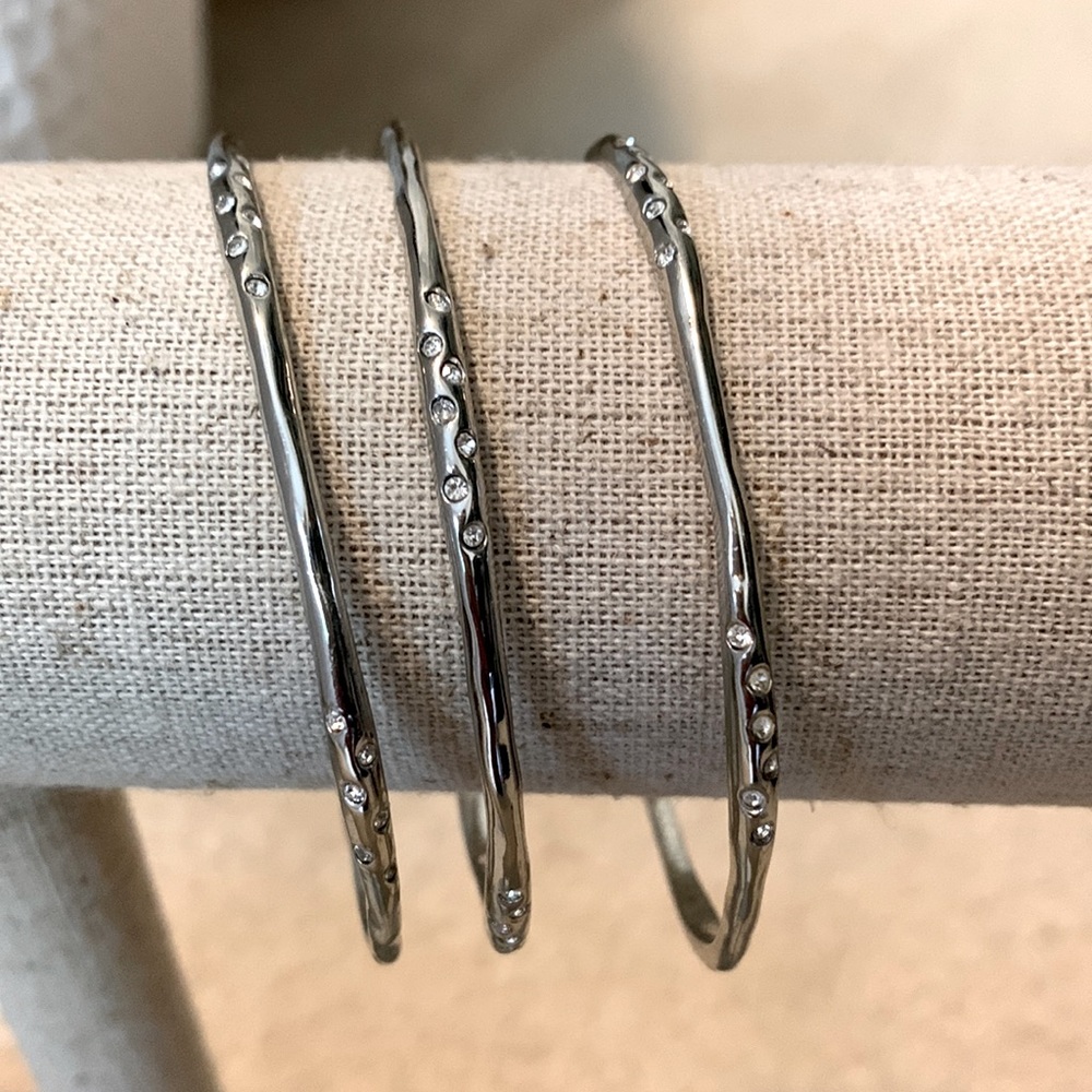 Stella & Dot set of three bangles